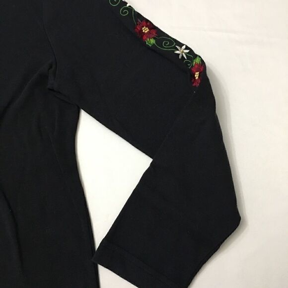 Mountain Lake Christmas Long Sleeve Shirt Top - Picture 4 of 12